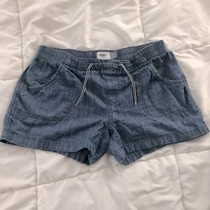 Old Navy Girl’s Chambray Shorts | Size 14 (XL)